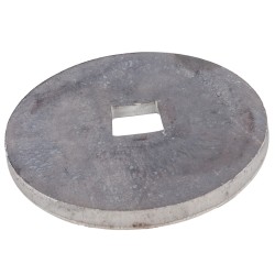 Flangia 135X10 foro quadro 26mm concava
