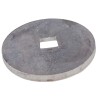 Flangia 135X10 foro quadro 26mm concava