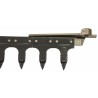 Dentiera 12 denti lunghezza 1,75 mt adattabile a Gaspardo FB 925 21120053