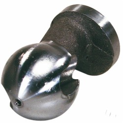 Sfera per rimorchi con asola sinistra Ã˜ 60mm