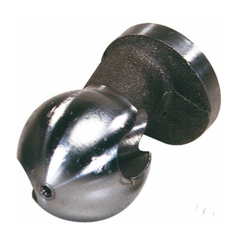 Sfera per rimorchi con asola sinistra Ã˜ 60mm