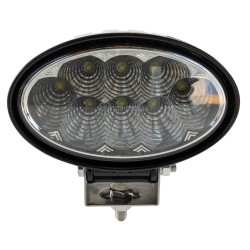 Faro da lavoro ovale 8 LED 24W 12-28V