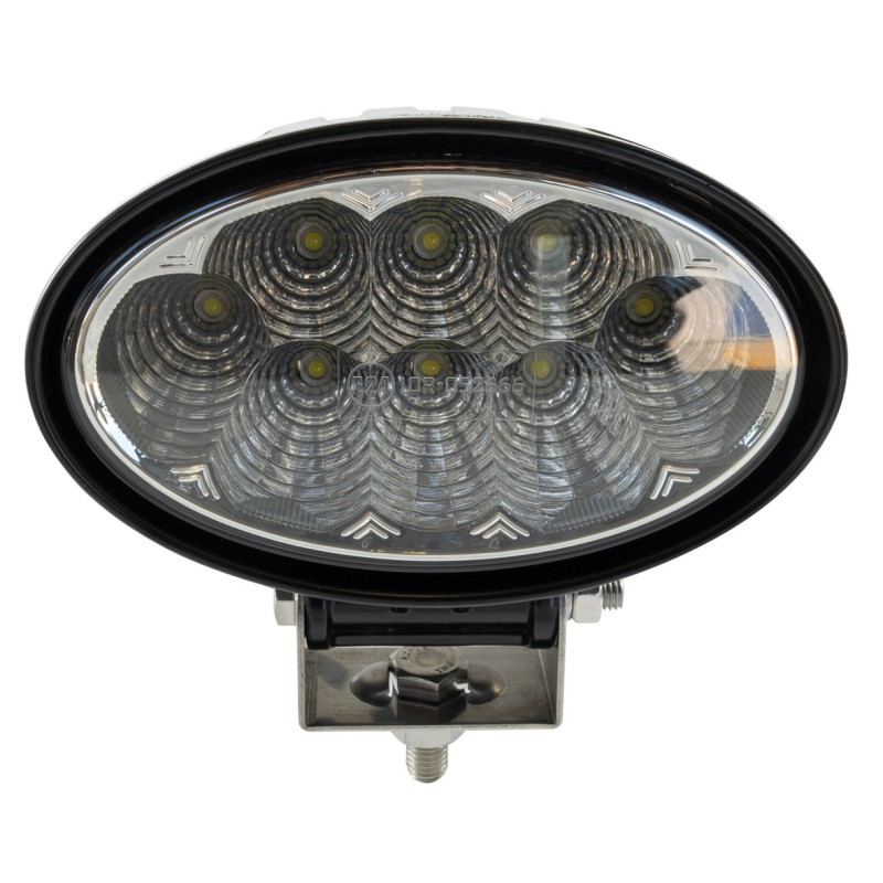 Faro da lavoro ovale 8 LED 24W 12-28V