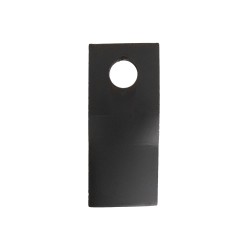 Coltello per falciatrice sx lunghezza 107mm foro Ã˜ 18,2mm