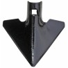 Vomerina triangolare Ama per molla flex da 155x150mm