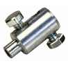 Morsetto per serraggio cavo Ã˜ 2 - 4mm a due viti