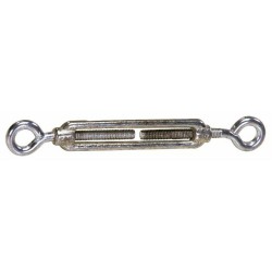 Tenditore a due occhi in acciaio con Ã˜ filetto 3/8" e l minima = 182mm