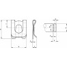 Molla per perno Ã˜ 8mm L= 4,0mm