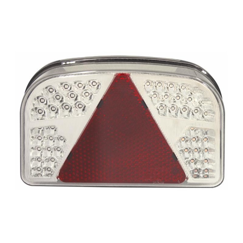 Fanale posteriore sx a 53 LED 12V 243,6x148,5x48mm