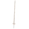 Paletto in plastica bianco con occhielli per corde e bande 156cm