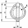 Spina scatto ovale Ã¸5x46mm
