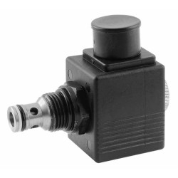 Valvola elettrica a 2 vie normalmente chiusa 24VDC