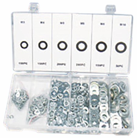 Assortimento rondelle piane da 900 pezzi