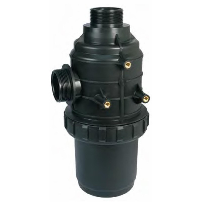 Filtro di aspirazione G2 con filtraggio Inox 50 mesh e diametro filtro 170mm