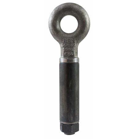 Occhione girevole cat. E Ã˜ foro 35mm bussola lunga 145 mm