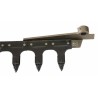 Dentiera 16 denti lunghezza 2,35 mt adattabile a Gaspardo FB940 21120258.