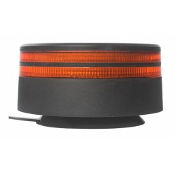 Lampeggiante a 50 LED 12-24V 25W a doppia riga base magnetica