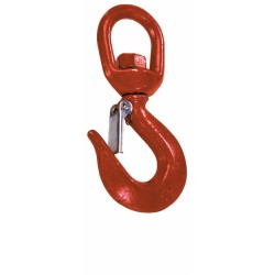 Gancio girevole con sicura portata 1000kg