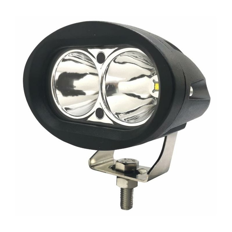 Faro da lavoro 2 LED CREE a lungo raggio freddo 20W IP67