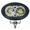 Faro da lavoro 2 LED CREE a lungo raggio freddo 20W IP67