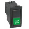 Interruttore basculante ON-OFF 12V fari anabbaglianti