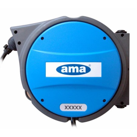 Avvolgitubo aria compressa con tubo 16m Ã¸ 8mm 15bar