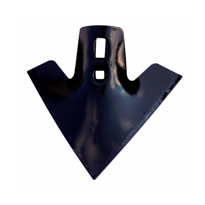 Vomerina a lancia 280x5x225mm per coltivatori