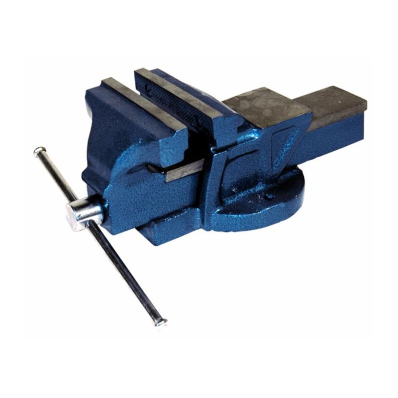 Morsa da banco in ghisa a base fissa 125mm