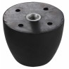 Paracolpi d'appoggio femmima Ã¸ 69mm altezza 60mm