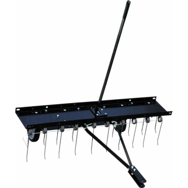Strigliatore per trattorini tagliaerba con 20 molle