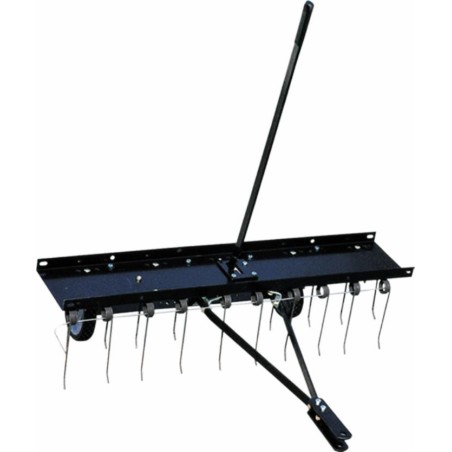 Strigliatore per trattorini tagliaerba con 20 molle
