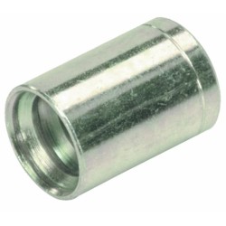 Boccola a pressare no skive (tubo da non pelare) da 3/8"
