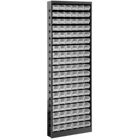 armadio metallico con 114 contenitori