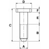 Colonnetta ruote M18x1,5 adattabile a Fiat 44011074