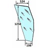 Cristallo per portiera Sx adattabile al riferimento originale Fiat 5130883