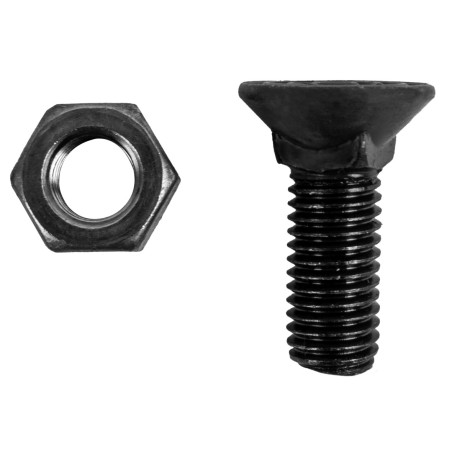 Bullone per vomere TSPQST a 90Â° M12x35 con dado
