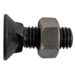Bullone per vomere TSPQST a 90Â° M12x35 con dado