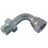 Adattatore maschio/femmina 90Â° da 3/8"