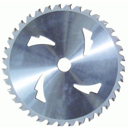 Disco decespugliatore in tungsteno a 36 denti âŒ€ esterno 255mm