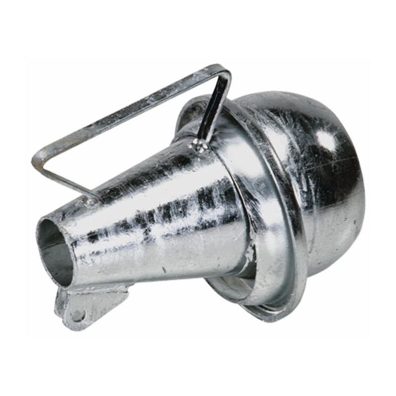 Sfera zincata Ama con cono tipo Ferrari  Ã¸ 120mm