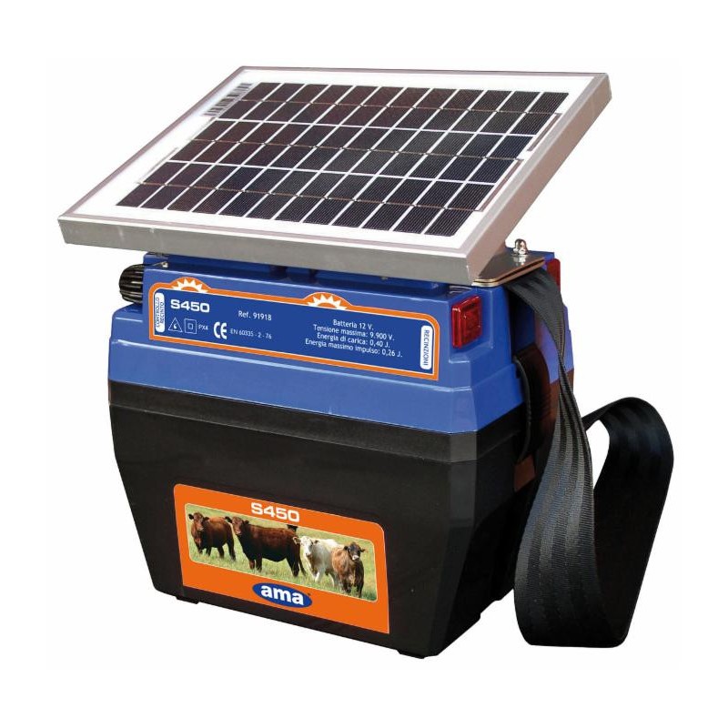 Elettrificatore S450 a pannello solare 5W