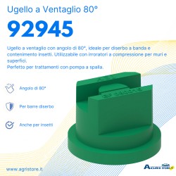 Ugello a ventaglio con angolo ad 80Â° EF80015
