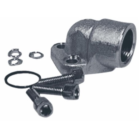 Flangia pompa oleodinamica 3 fori 1â€ interasse 51mm