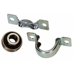 Supporto dritto in lamiera stampata SBPP 206 con cuscinetto Ã˜ 30mm