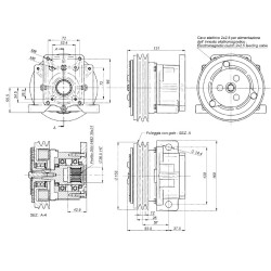 Innesto elettromagnetico 12VDC per pompe gruppo 1 e 2 14 daNm