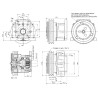 Innesto elettromagnetico 12VDC per pompe gruppo 1 e 2 14 daNm