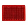 Catarifrangente adesivo rosso 57x39mm