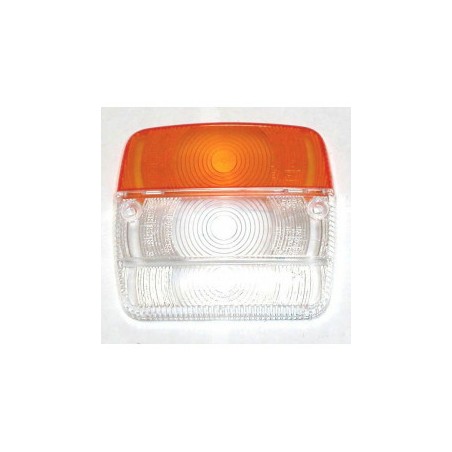 Lente di ricambio quadrata fanale anteriore dx-sx per art. 12531
