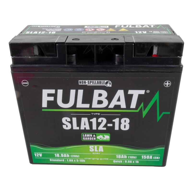 Batteria per trattorini tagliaerba Fulbat SLA 12V 18Ah