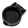 Tappo di protezione automatico per innesto nero femmina M1/2"
